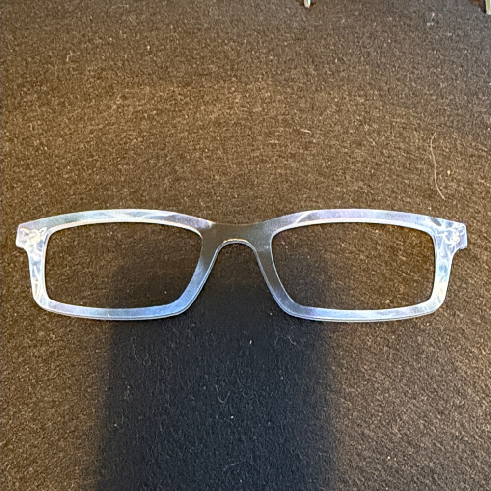 Elegant Women's Glasses in Subtle Blue